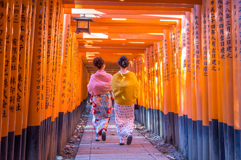 Dagsutflykt till Fushimi Inara, Nara och Osaka från Kyoto