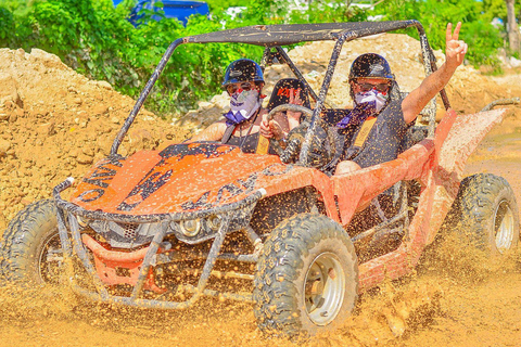 Punta Cana: Buggy or ATV Ride, Cave Swim & Macao Beach Shared Buggy