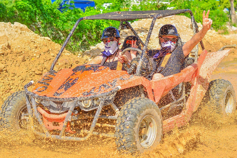 Punta Cana: Buggy or ATV Ride, Cave Swim & Macao Beach Shared Buggy