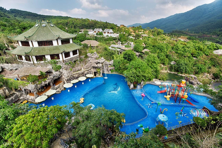 Da Nang: Than Tai Hot Spring Park Private Tour with Lunch