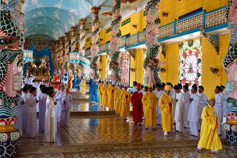 From Ho Chi Minh: Cao Dai Temple and Ba Den Mountain Day …