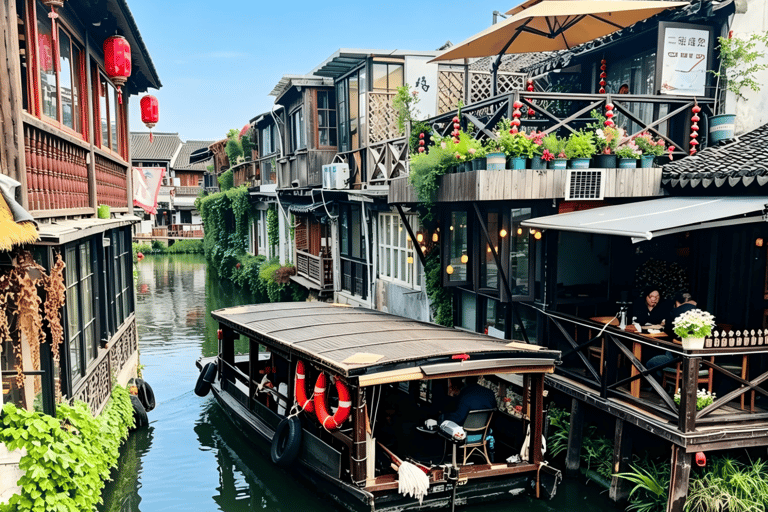 One Day at Shanghai Film Park and Zhujiajiao Water Town
