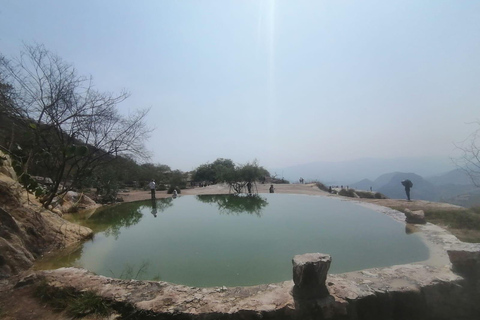 Passeio pelas cachoeiras petrificadas &quot;Hierve el agua&quot;