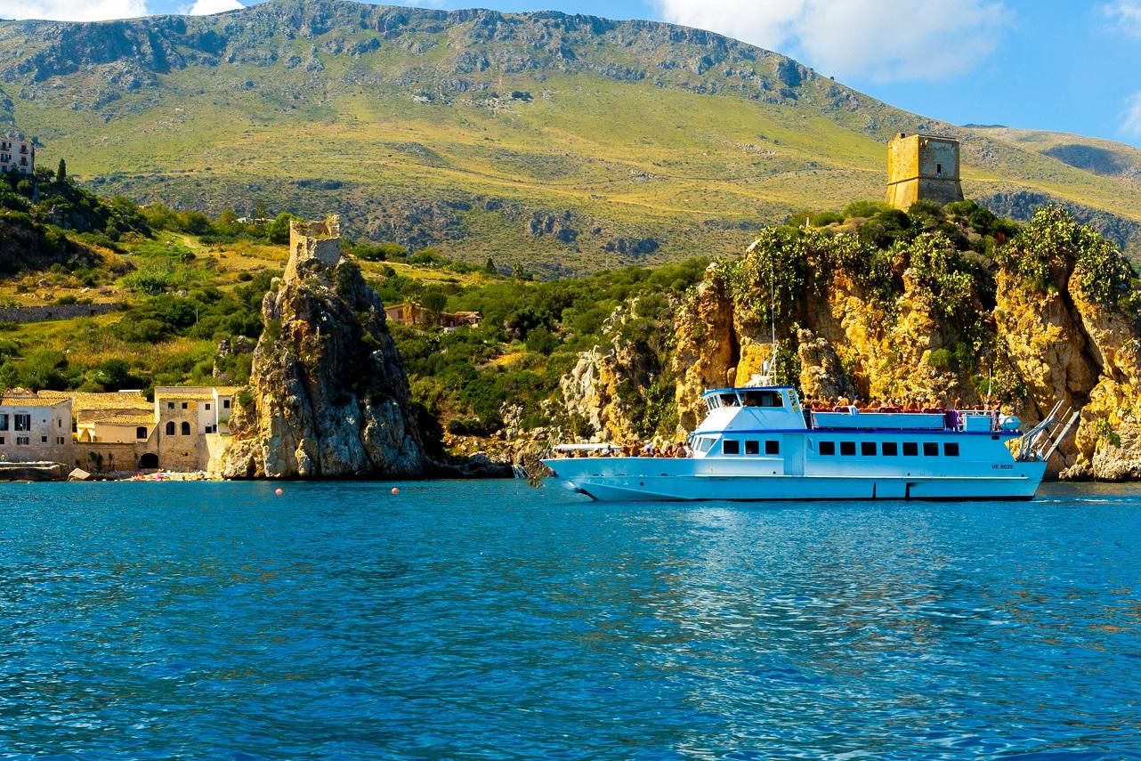Trapani: Bootstour nach San Vito Lo Capo & ins Naturschutzgebiet Zingaro