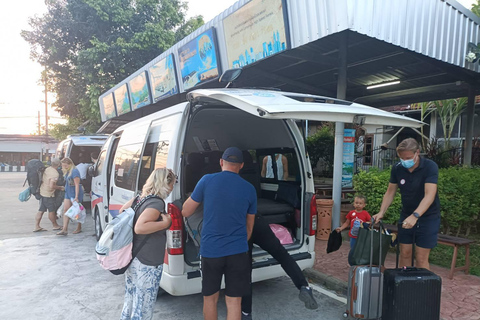 Phuket a Ko Tao de ônibus e catamarã de alta velocidade