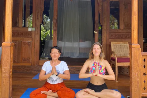 Expérience de cours de yoga avec les services à domicile