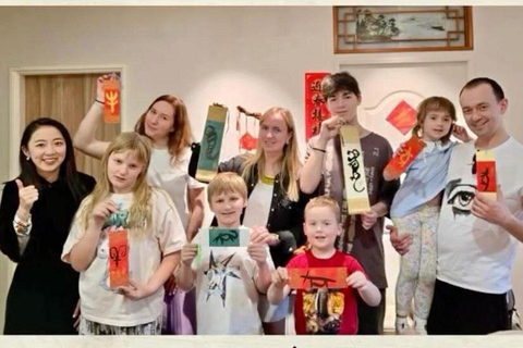 Calligraphy workshop in Taipei City