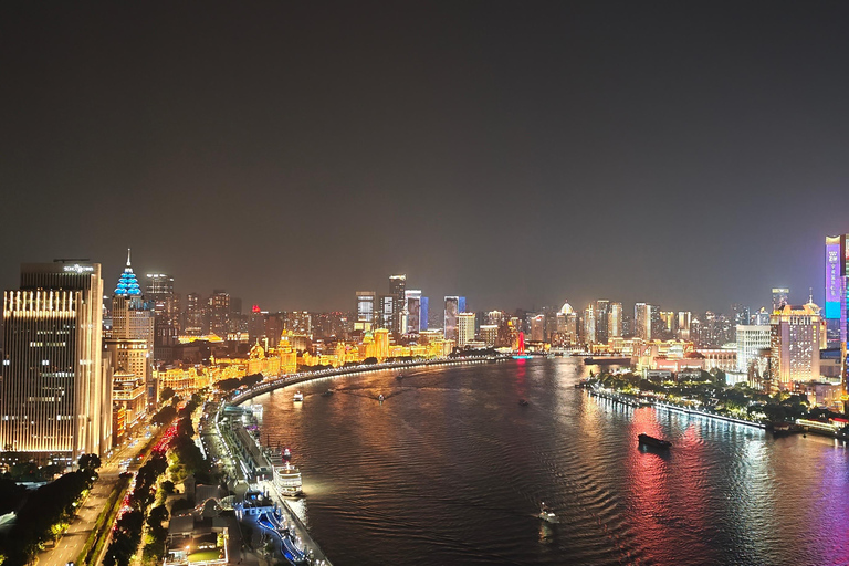 Shanghai Night Tour: Old Town, Local Dinner & Rooftop Bar