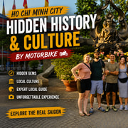 Ho Chi Minh City: Hidden Gems Motorbike Tour with Herbal Tea