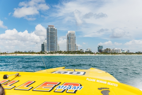 Miami: Sightseeing-Tour per Speedboat