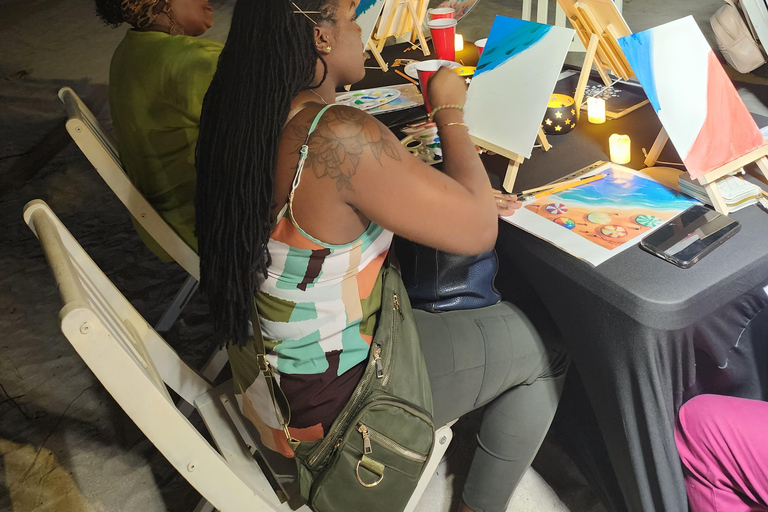 St. Maarten: Sunset and Paint Experience
