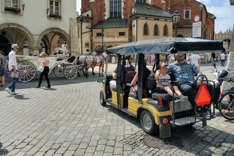 Cracovia: tour in golf cart elettrico della città vecchia