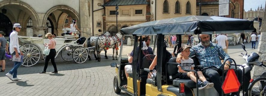 Krakow: Electric Golf Cart Tour of the Old Town