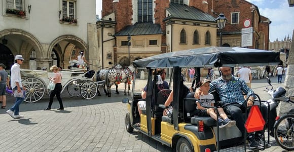 Krakow: Electric Golf Cart Tour of the Old Town