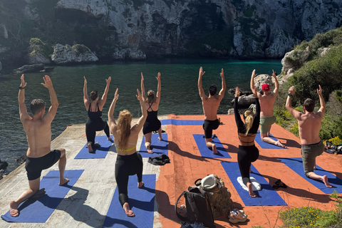 Guided Hiking and Yoga Experience in Menorca