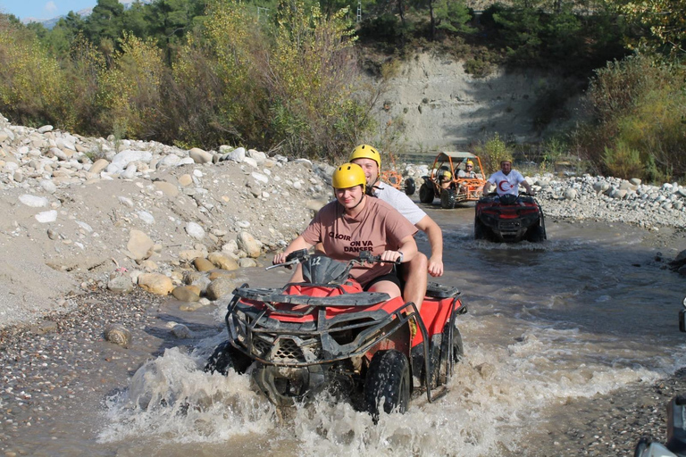 Alanya/Side Rafting, Quad, Zipline ,Lunch & Swim Break Alanya/Side Rafting, Quad, Zipline wıth Transfer