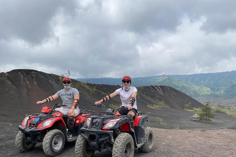 Bali/Mount Batur: Sunrise Guided Jeep & ATV Black Sand Tour Guided Jeep Only (Meeting Point)