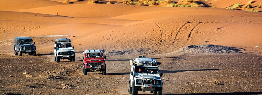 Visite 4x4 d'une demi-journée dans les dunes blanches de Dakhla