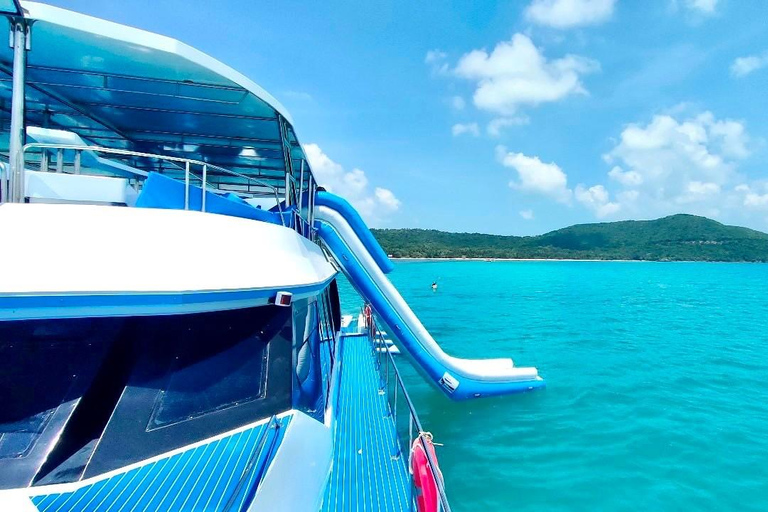 Koh Samui: Passeio de catamarã com velocidade para golfinhos e 3 ilhas