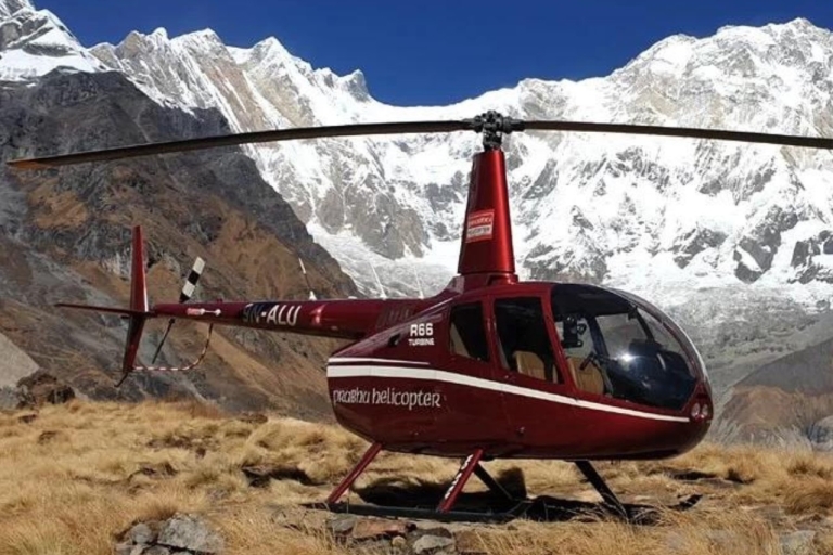 Sightseeingtour mit dem Hubschrauber zum Annapurna Base Camp