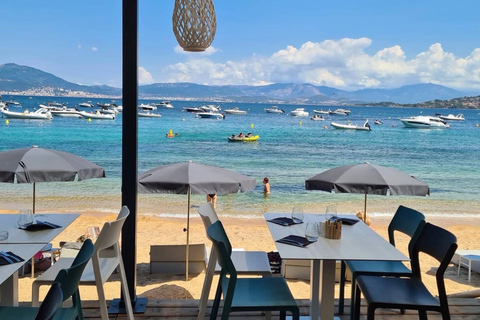 Cata Paillotte day trip in the Gulf of Ajaccio Cata Paillotte Day in the Gulf of Ajaccio, departing from Porticcio