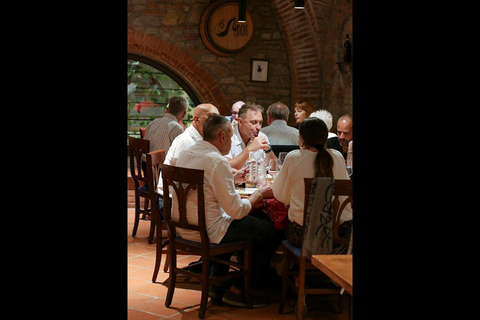 Wine Tasting Experience with Seven Types of Tuscan Wine English Wine Tasting with Local Appetizers