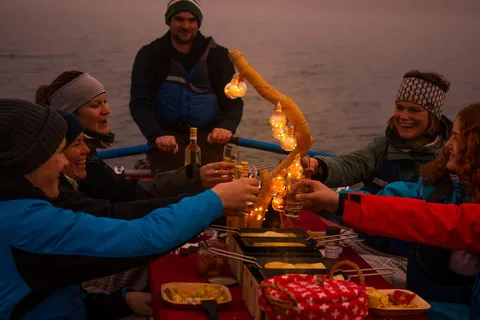 Zurich : Excursion à Interlaken avec char à fondue au chocolat