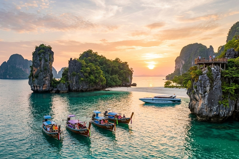 Phuket: Hong Island Lagoon and Lao Lading Island Speed Boat