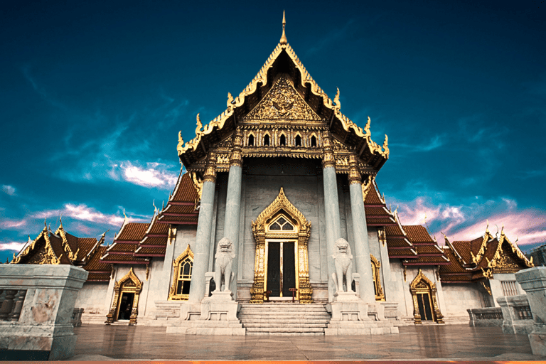 Bangkok: Halbtagestour mit geführter Stadtführung und Tempeln