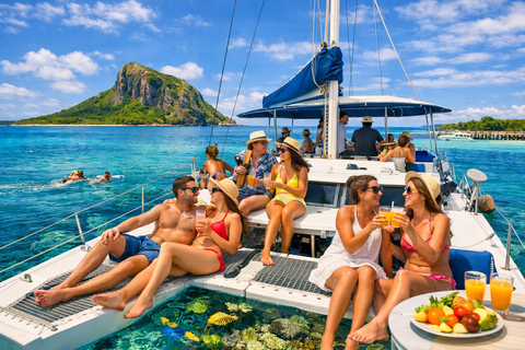 Mauritius North Islands Catamaran Cruise with Lunch & drinks All Inclusive North Islands Catamaran Cruise with BBQ Lunch