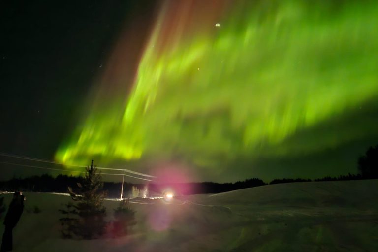 روفانييمي: مطاردة الشفق القطبي الشمالي مع خدمة التوصيل من الفندق