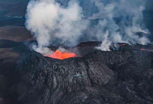 Reykjavik IJsland: Vulkaan Helikoptervlucht van 45 minuten