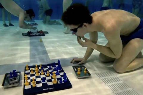 Luxembourg: City Walking Tour and Underwater Chess Game