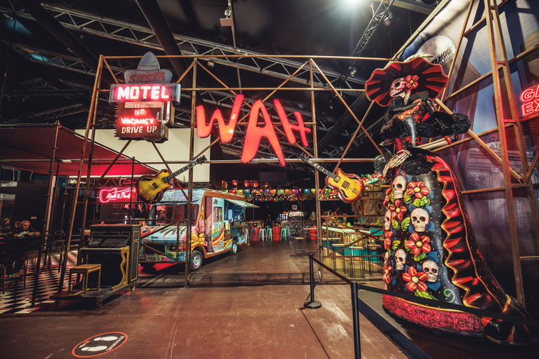 Madryt: WAH Show - muzyka, posiłki i imprezyMiejsce panoramiczne po prawej stronie