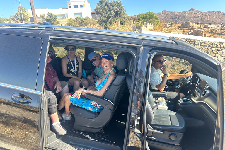 Visite de 4 heures à Mykonos en espagnol4 heures de visite de Mykonos en anglais