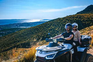 Split: Quad Bike Panoramic Tour with Soparnik Tasting