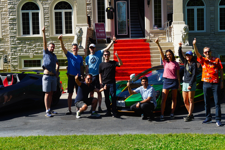 Hamilton Mountain: 3 Hour Exotic Car Tour with 5 Supercars