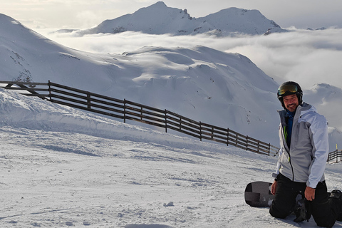 Barcelona: Viagem de 1 dia para esquiar ou fazer snowboard nos Pirinéus com transferes