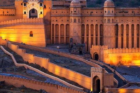 Jaipur: Prywatna całodniowa wycieczka samochodem po mieściePrywatna całodniowa wycieczka po mieście z przewodnikiem i samochodem
