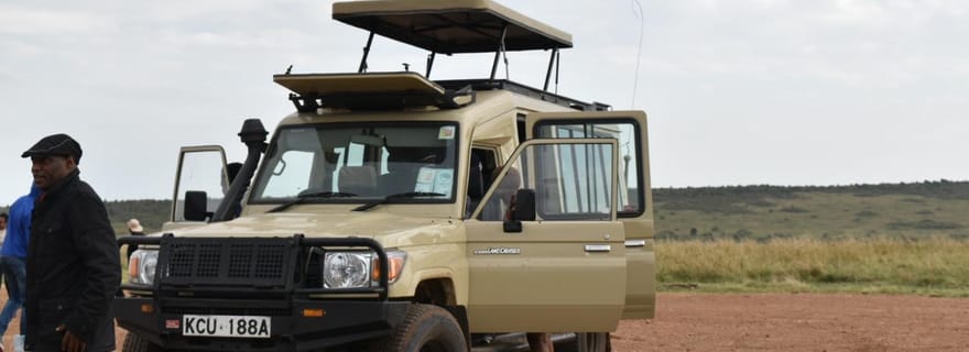 Au départ de Nairobi : 3 jours de safari en groupe dans le Maasai Mara en 4x4