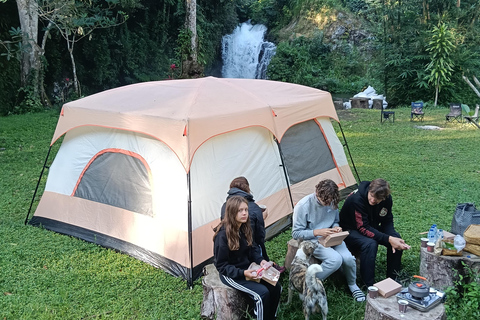 Bali: 2 Nights Camp, Mt Lesung, Waterfalls & Mayong Village