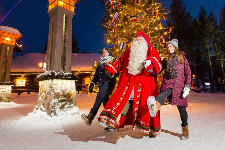 Rovaniemi: Tur till Santa Claus Village med hotelltransfer