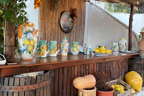 Z Positano: Wycieczka cytrynowa z degustacją i transferem