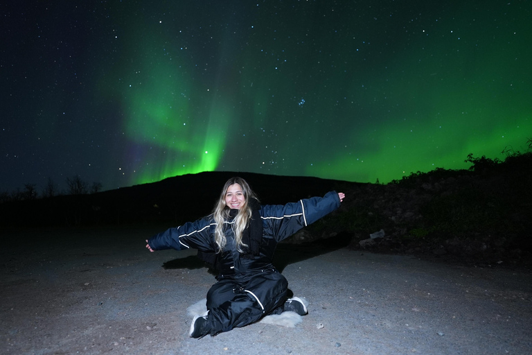 Desde Tromsø: Excursión a la Aurora Boreal con bebidas calientes y fotos