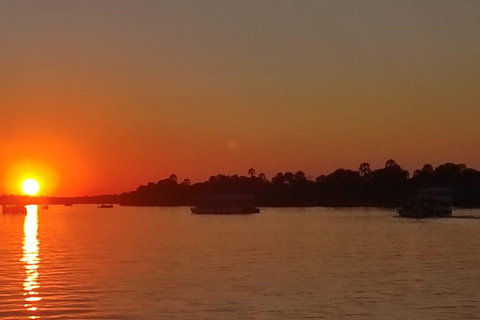 Chutes Victoria : Croisière standard au coucher du soleil