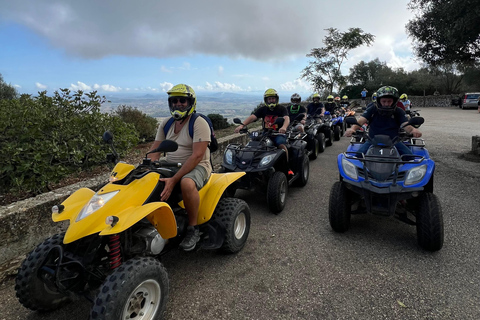 Mallorca: Quad Tour with Beach Stop and Mountain Views