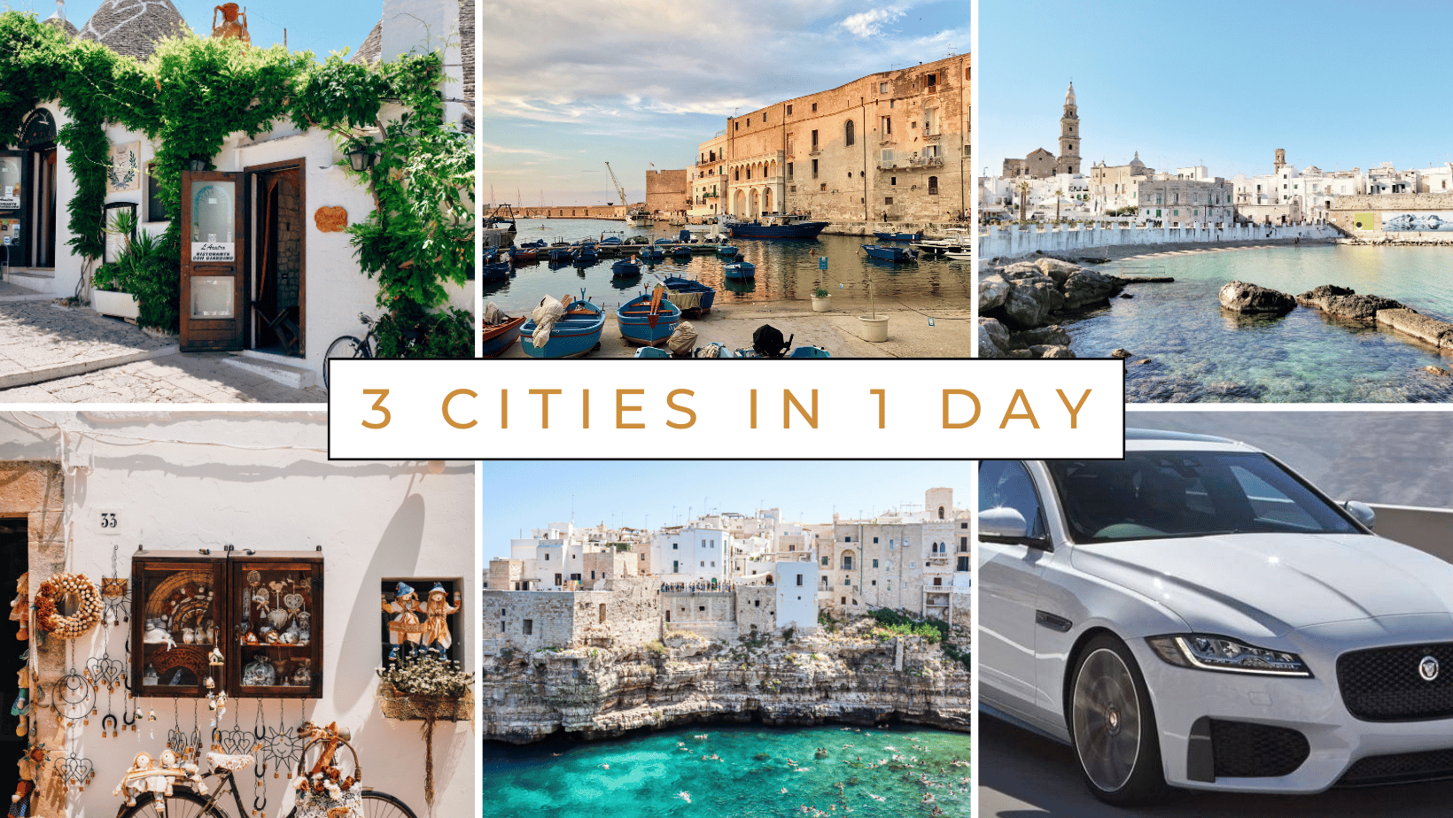 Alberobello, Monopoli, Polignano: Private Tour ab Bari