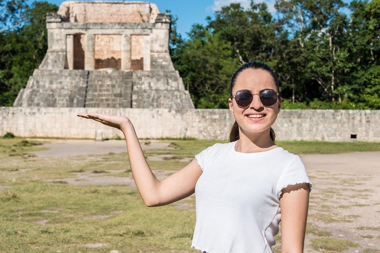 Cancún: Viagem de 1 dia a Chichén Itzá, Valladolid e Cenote HubikuCancún: Excursão de 1 Dia a Chichén Itzá, Valladolid e Cenote Hubiku