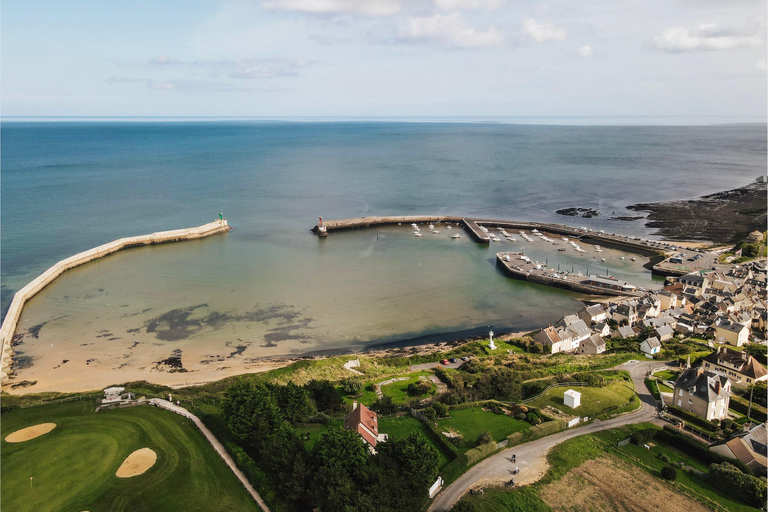  Arromanches-Les-Bains: Bike ride at "Port Winston"  Arromanches-Les-Bains: Bike ride to "Port Winston"