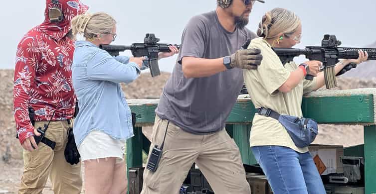 Las Vegas: Outdoor Machine Gun & Rifle Shooting with Pickup photo 5